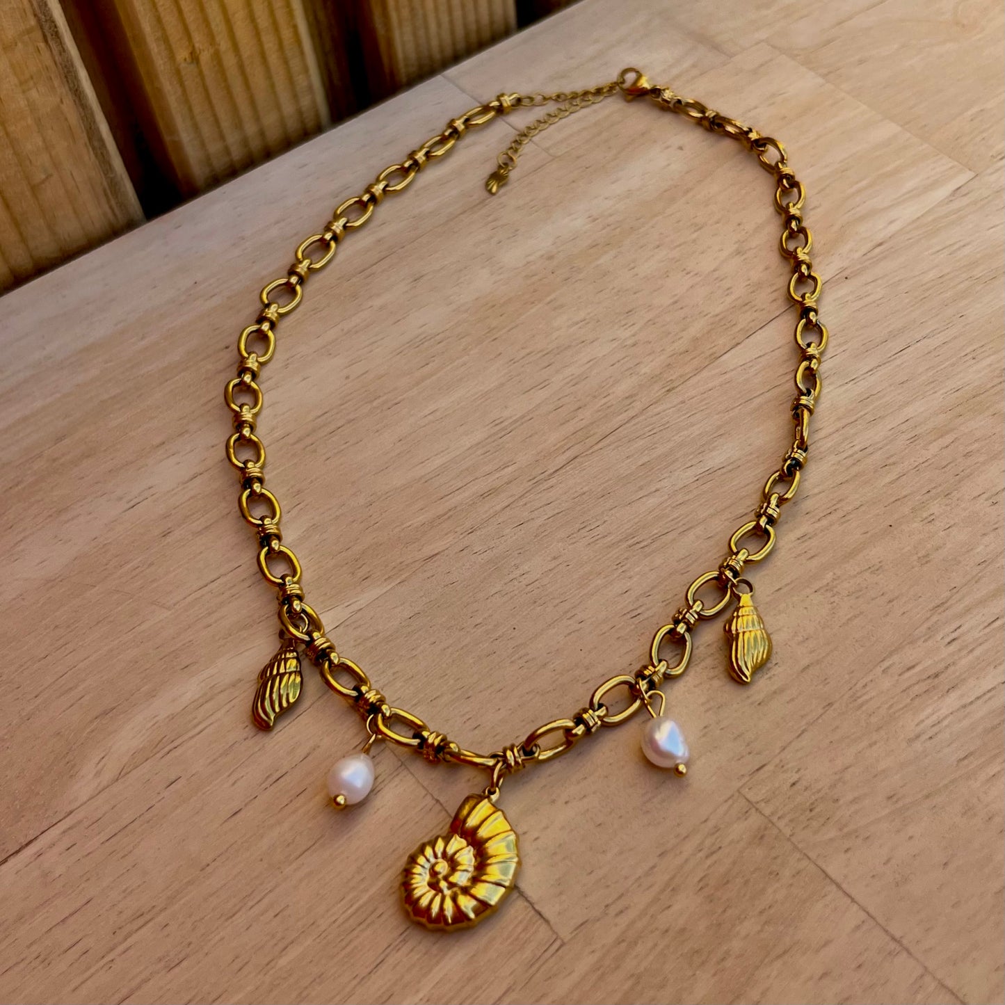 COLLIER - CHARMS SNAIL