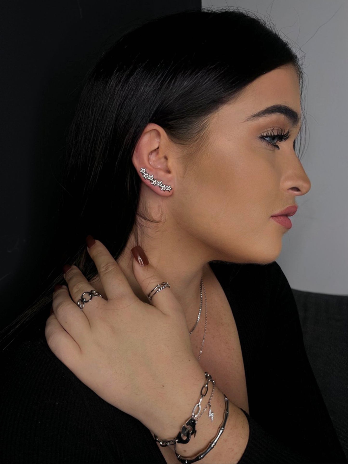 Boucles d'oreilles STARS